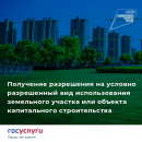 Получение разрешения на условно разрешенный вид использования земельного участка или объекта капитального строительства в электронном виде Получение разрешения на условно разрешенный вид использования земельного участка или объекта капитального строительства в электронном виде